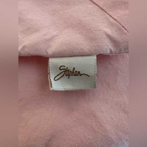 Beautiful baby blanket - Light pink - 100% Cotton Muslin outer. - Picture 4 of 6